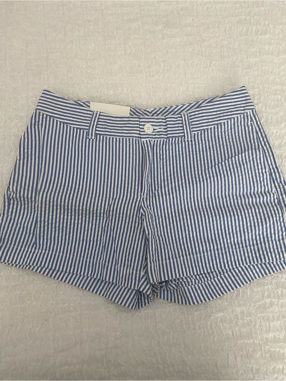 NWT GAP SEERSUCKER SHORTS SIZE 0 - Picture 2 of 8